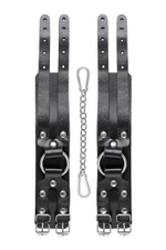 Оковы на ноги Pecado 2208 – натуральная кожа, 2 ремешка