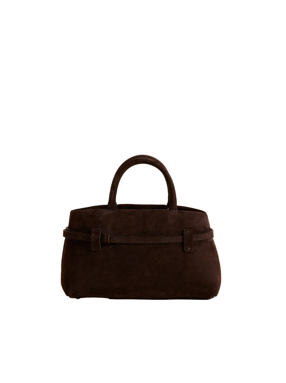 Сумка Manu Atelier Le Cambon 25 Deep Brown Suede