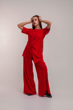 БЛУЗКА AVRORA. PROF красная