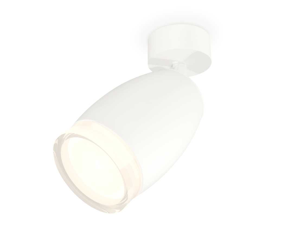 Комплект накладного светильника Ambrella light Techno Spot XM1122005 SWH/FR/CL белый песок/белый матовый/прозрачный (A2202, C1122, N7160)
