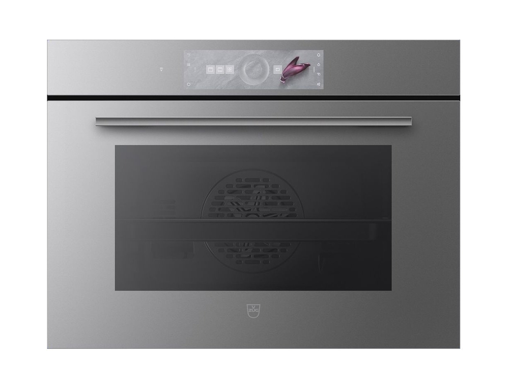 Духовой шкаф V-ZUG Combair V6000 45 платиновое стекло C6T-21050