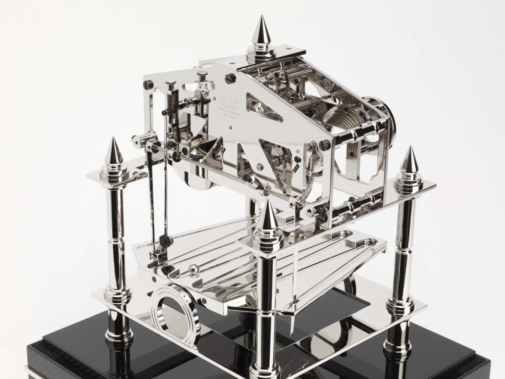 Часы-скелетон настольные Comitti S203S The Congreve Англия