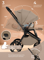 Коляска 2 в 1 Sweet Baby Orso