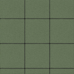 Тротуарная плитка КВАДРАТ 300х300 мм - Стандарт Зеленый