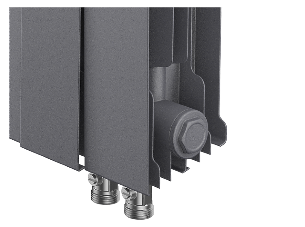 Радиатор Royal Thermo PianoForte 300 /Silver Satin - 12 секц. VDR