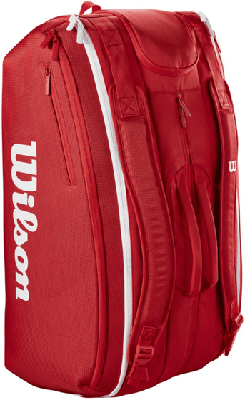 Сумка теннисная Wilson Super Tour Red 15PK (2025), арт. WR8036601001