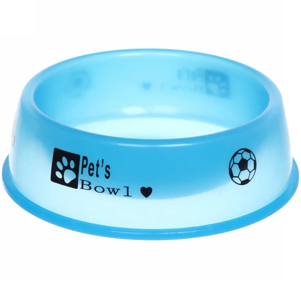 Миска пластиковая «Мр. Декстер», цвет голубой, 18*5,5см /450мл