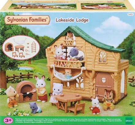 Игровой набор Sylvanian Families - Lakeside Lodge - Дом на озере - Сильвания Фэмили 5451