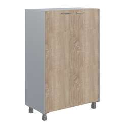 Шкаф с глухими средними дверьми OMC 87.1  874х450х1329 OFFIX NEW