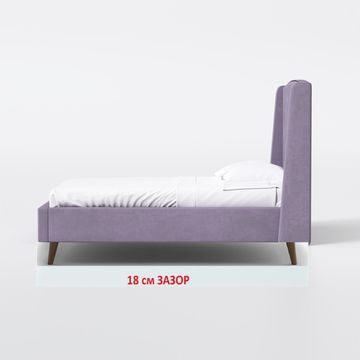 Кровать Lambro 140 Lux Velutto 10