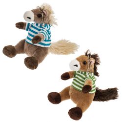 GAEM Игрушка набивная "Лошадка", с цепочкой, L11 W16 H12 см, 2в.