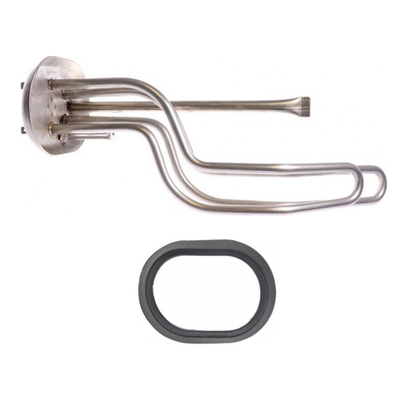 Комплект ТЭН 2 кВт (2000 Вт) для горизонтального водонагревателя Ariston, под анод М5 + прокладка