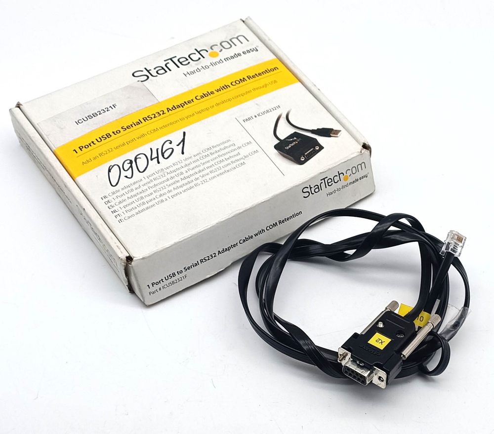 Переходной кабель с фиксатором COM, ICUSB2322F и ICUSB2321F 1/2-портовый FTDI StarTech USB для RS232