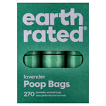 Earth Rated, пакеты для уборки за собаками, лаванда, 270 пакетов