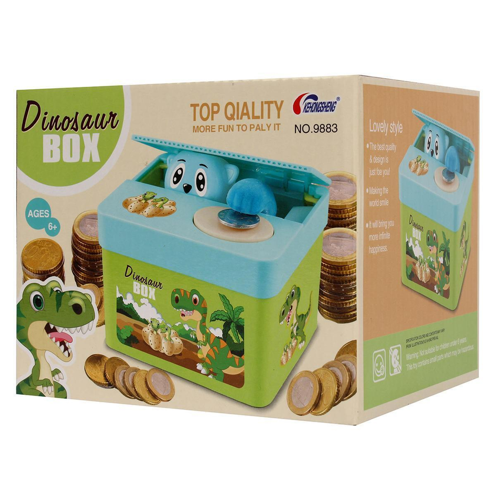 Игрушка-копилка детская "Сундучок" в ассорт. 4625697