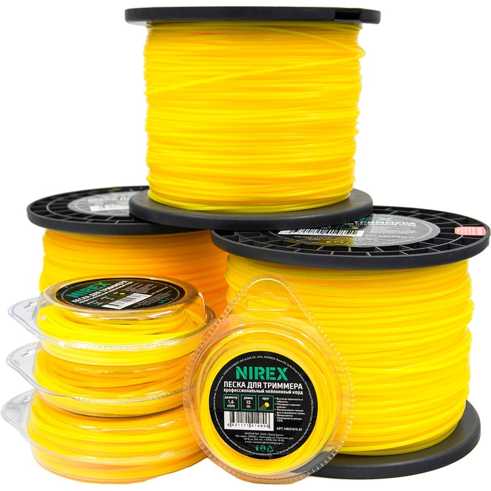 Леска NIREX ROUND 2,4*15 м (круг)   NRO2415-62