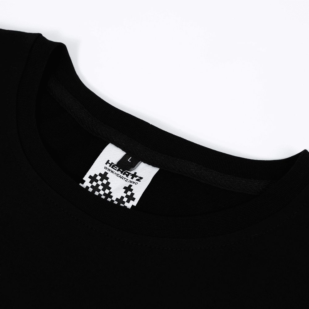 Футболка Heartz No Future Kimono черная