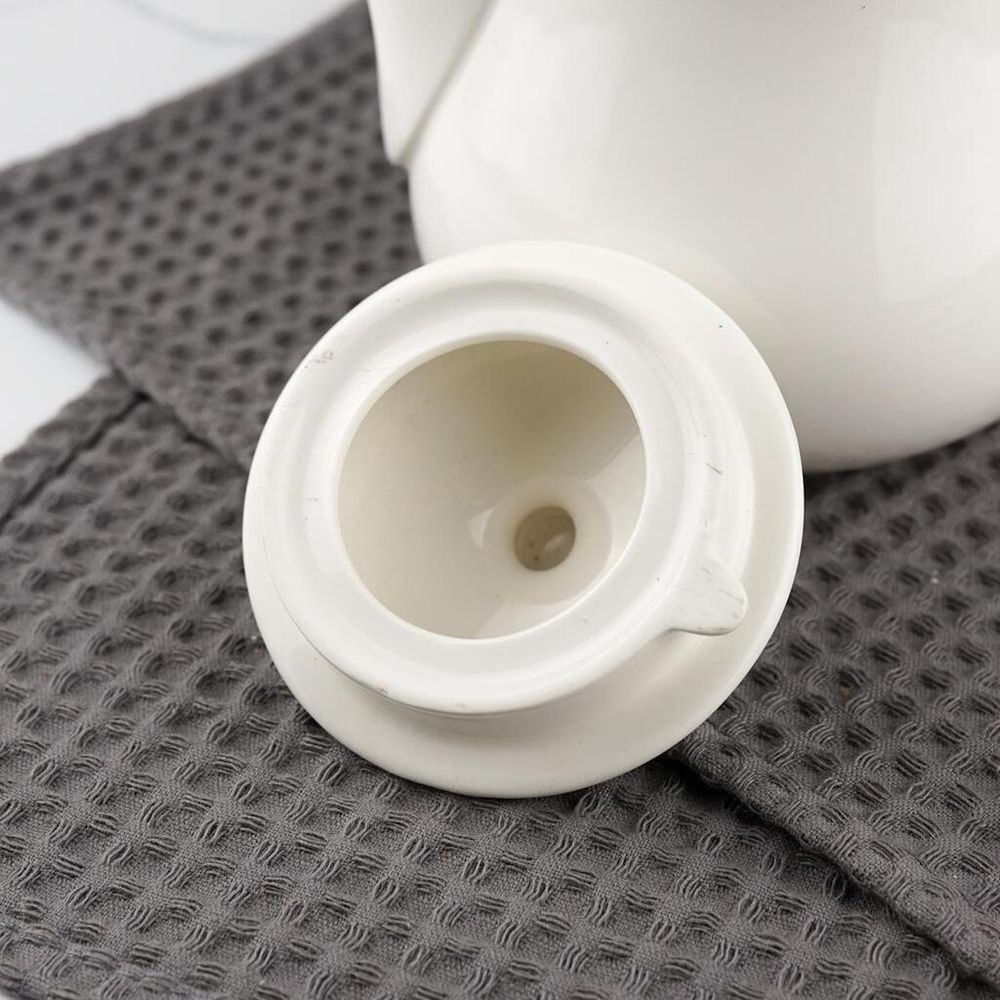 Чайник 450 мл белый фарфор P.L. Proff Cuisine [1]