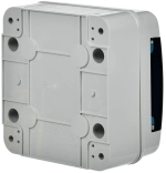 Корпус пластиковый КМПн-6 IP65 черная прозрачная дверь TEKFOR IEK