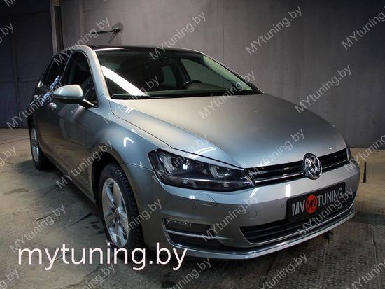 Реснички на фары для Volkswagen Golf 7