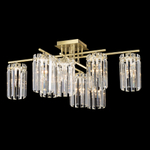 Citilux AXIS CL313283 Люстра хрустальная потолочная Бронза