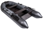 Лодка ПВХ Мастер Лодок Таймень NX2850CKK Слань-книжка киль "Комби" Графит / Чёрный
