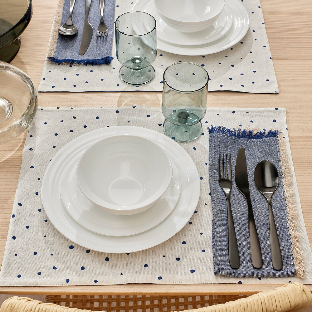 IKEA FAVORISERA  (ИКЕА ФАВОРИСЕРА)  -  Сервиз, 12 штук, белый