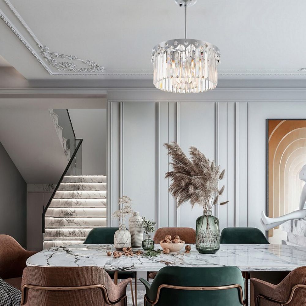 Люстра на штанге Arte Milano Sorrento-8909 378909/5/300/390 CR