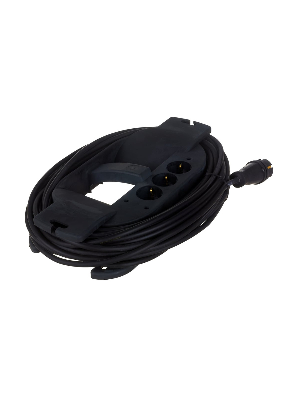 Удлинитель на каучуковой рамке Gigant Professional PEC-023 с/з КГ 3х2,5 4000Вт 3 розетки 20м 80053