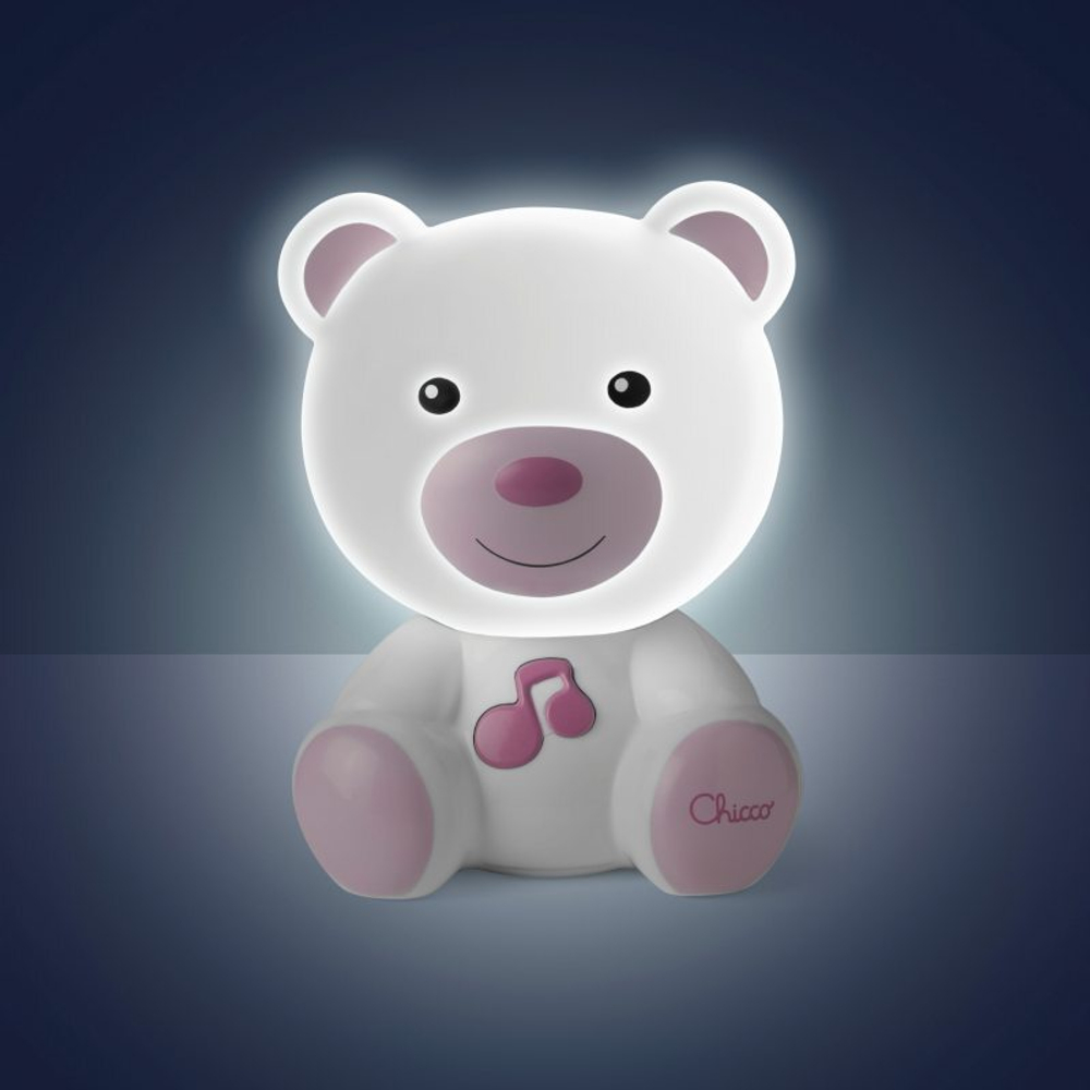 Chicco First Dreams - Лампа прикроватная Sweet dream Pink 98301