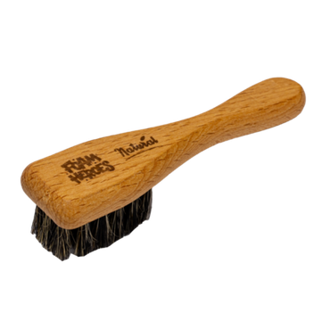 Foam Heroes Natural Boar's Hair Brush щетка для очистки кожи, 11.8x2.9см
