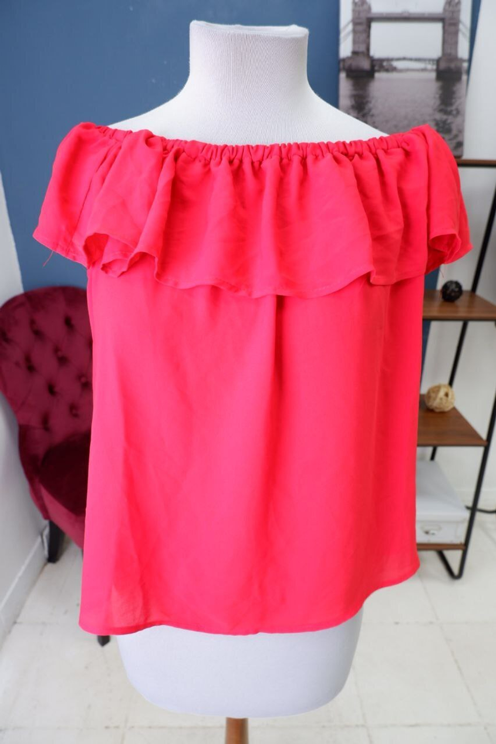 Блуза Zolla с открытыми плечами 50 размер