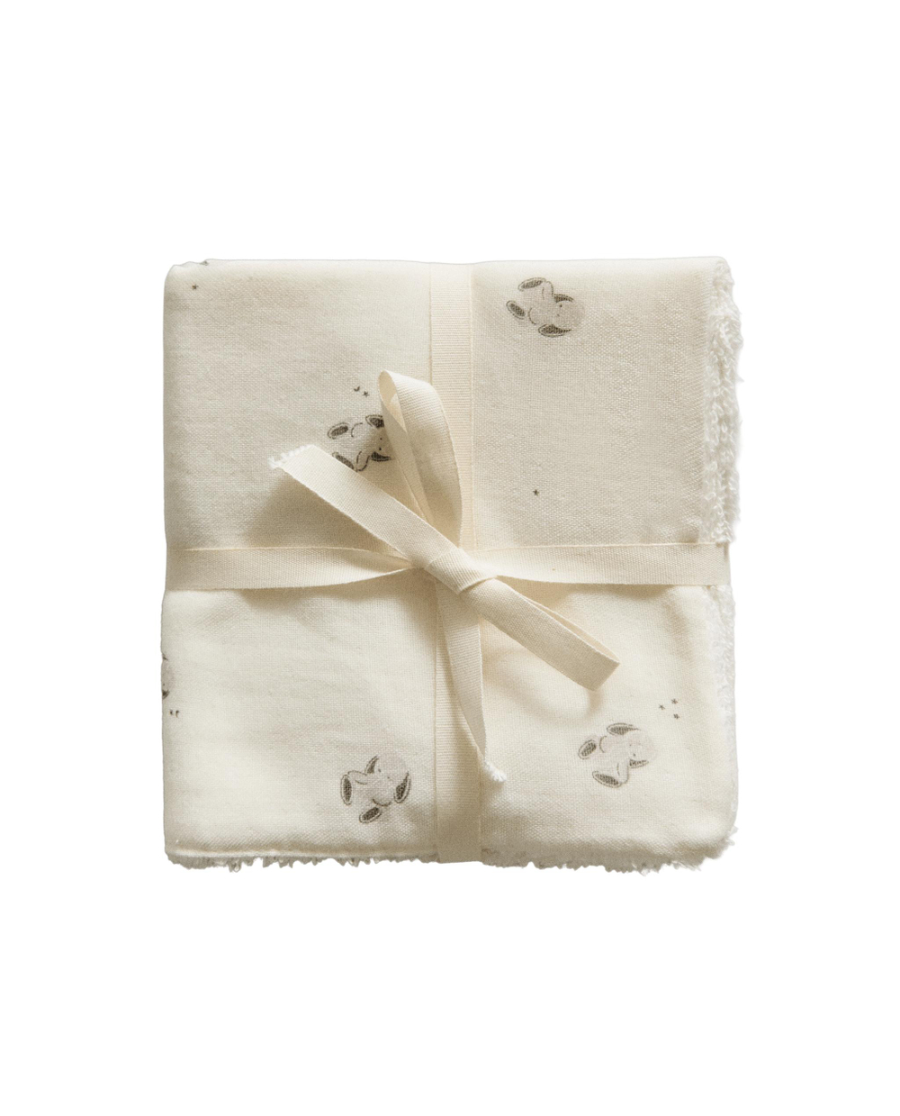 Zara Home Полотенце для лица и рук из хлопка, кремовый, 30x30 см