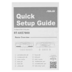 Wi-Fi-роутер ASUS RT-AXE7800, 5 LAN-портов, 6 внешних антенн, 2,4/5 ГГц