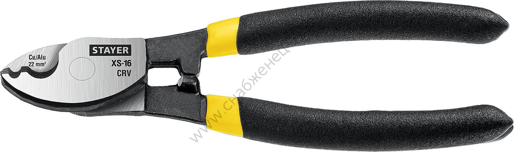 STAYER Hercules XS-16 d 9мм 160мм, Кабелерез (2332-16_z02)