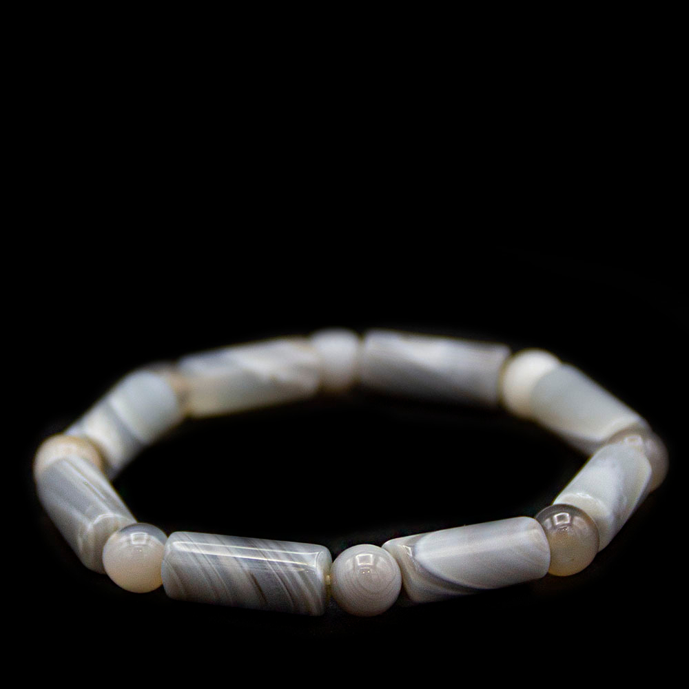 Браслет "Буч" агат карамельный