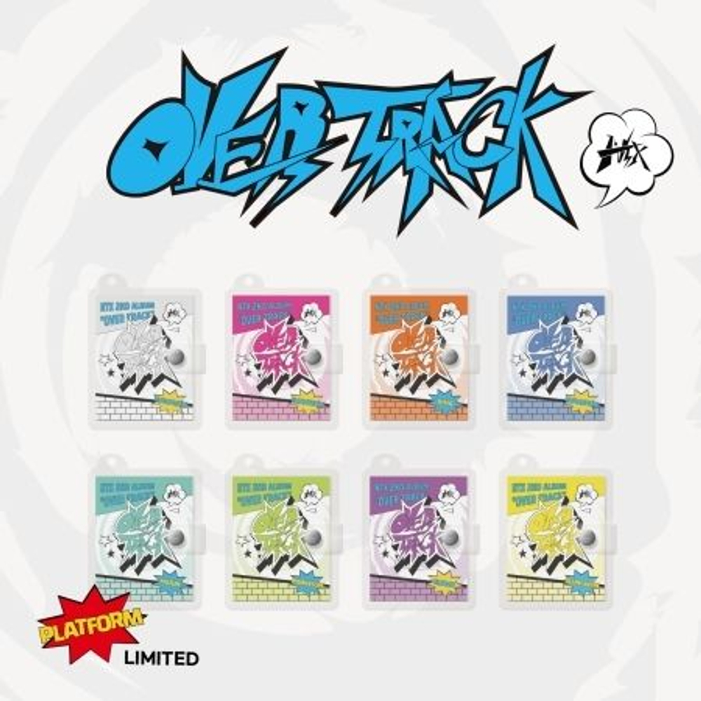 Альбом NTX - OVER TRACK Album BINDER KEYRING RANDOM Version