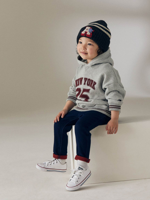 Толстовка с капюшоном для мальчика Next 608-783, Серый