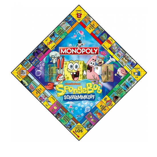 Настольная игра Монополия Spongebob (Губка Боб) на английском языке