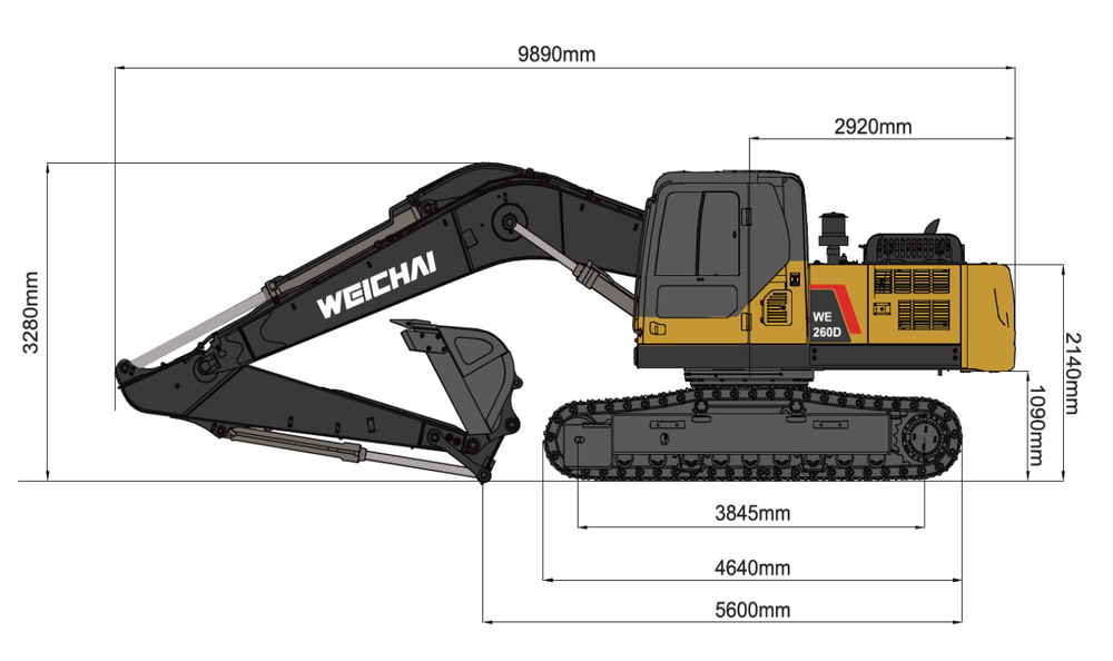 Экскаватор WE260D