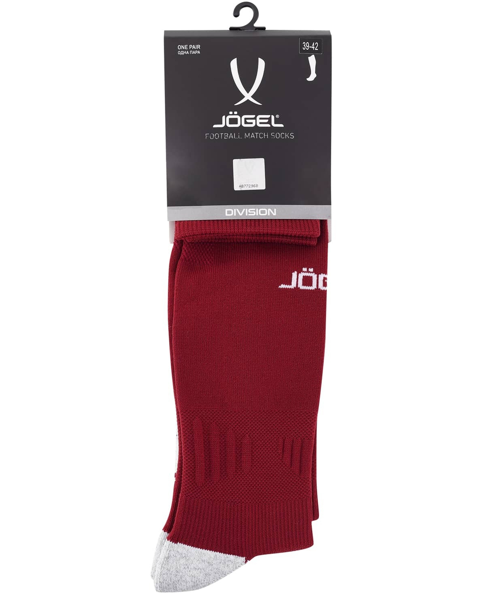 Гетры футбольные Match Socks, гранатовый
