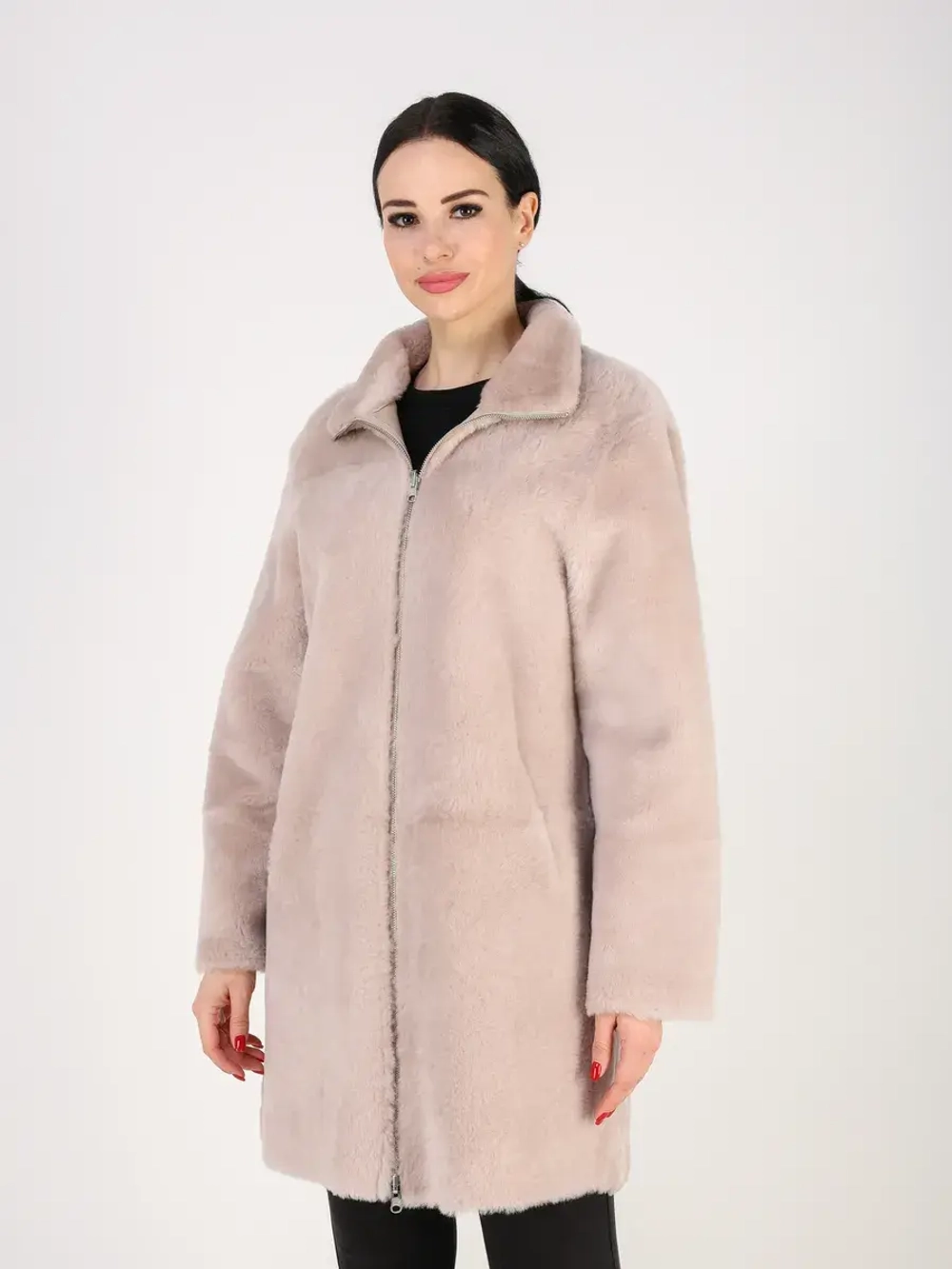 Дубленка зимняя шуба натуральная двухсторонняя