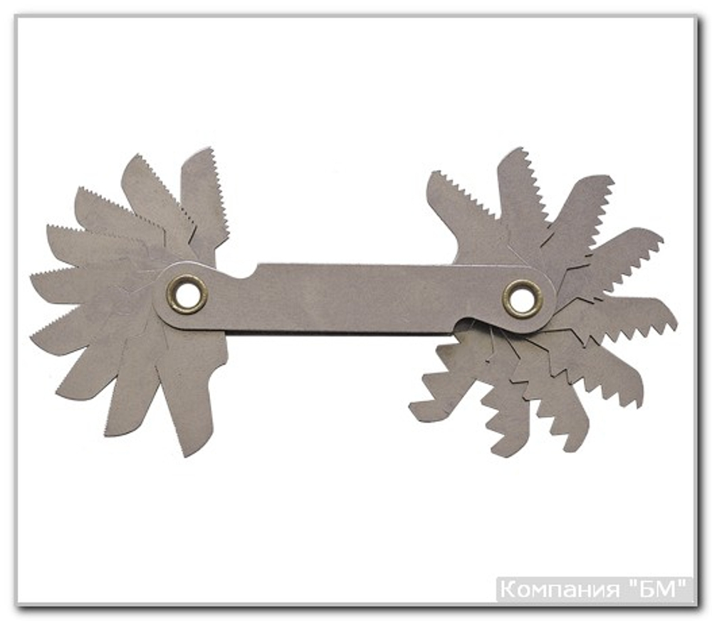 Резьбомер 0,4-5,0 мм БМ