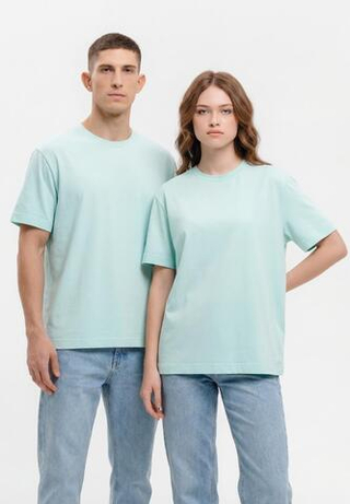 Футболка унисекс 03, цвет ментоловый