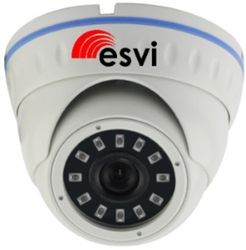 EVC-IP-DNT5.0-CG-AF-P (XM) купольная уличная IP видеокамера, 5.0Мп, f=2.8-12мм, автофокус, POE