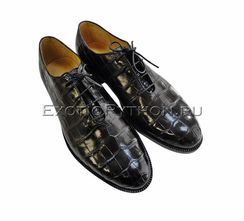 Ботинки из кожи крокодила SH-103