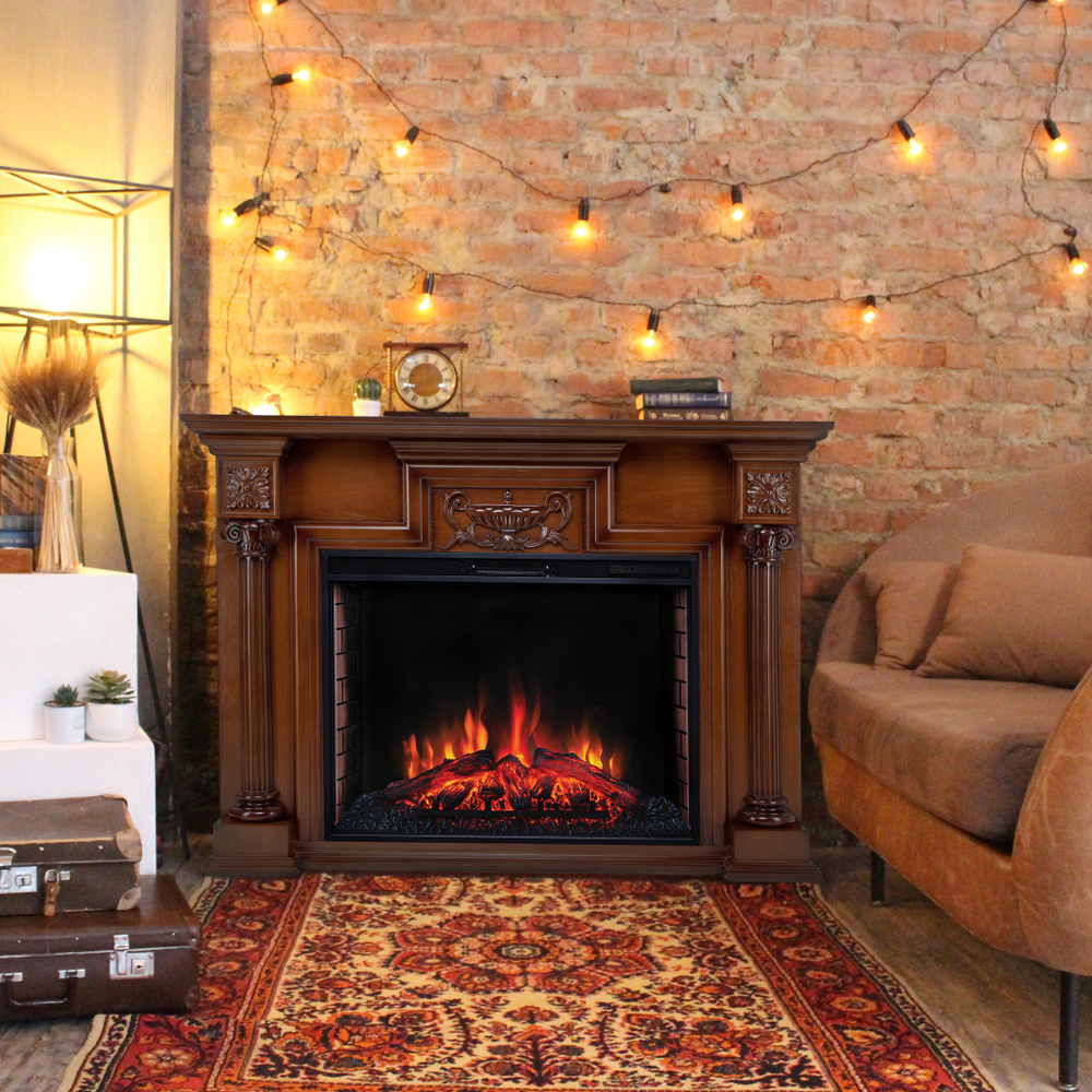 Каминокомплект Real Flame London 33 AO-255 с очагом Epsilon 33