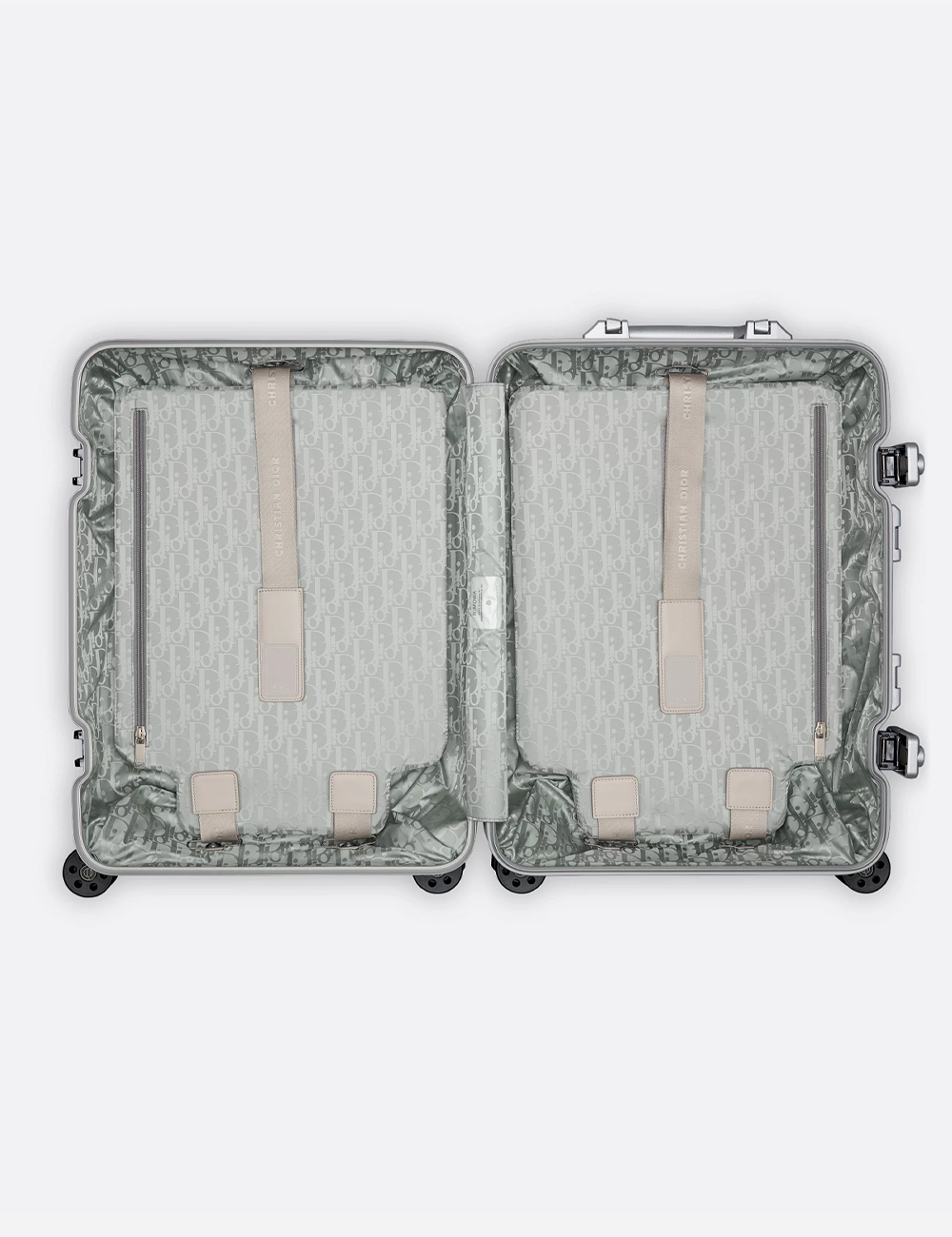 Чемодан Dior x Rimowa Original Cabin "Silver"