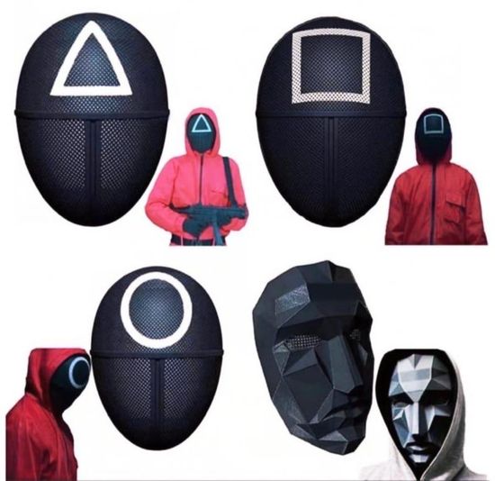 Маска "игра в Кальмара" в ассортименте