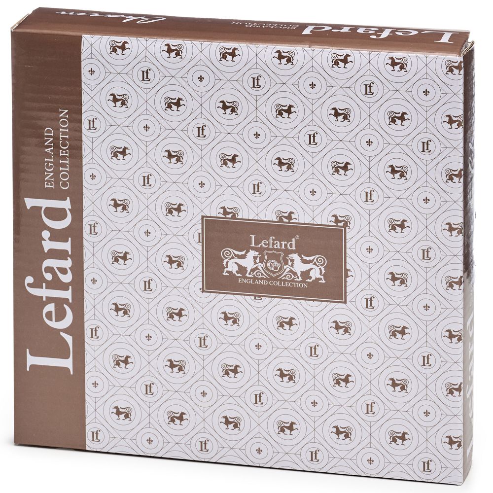 НАБОР ТАРЕЛОК ЗАКУСОЧНЫХ LEFARD "CHARM" 2 ШТ. 19*2,5 СМ (ЗОЛОТО)